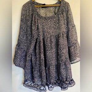 Loved-By-Heidi Klum-Maternity XL-Tunic-Blouse. Lots of love left. This is sheer